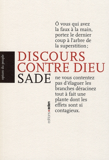 Emprunter Discours contre Dieu livre