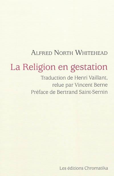 Emprunter LA RELIGION EN GESTATION livre