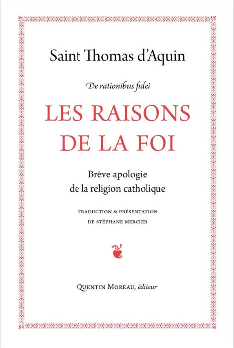 Emprunter Les raisons de la foi. Suivi de la Lettre à dom Bernard, abbé du Mont-Cassin, Edition bilingue franç livre