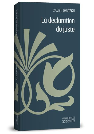 Emprunter La déclaration du juste livre
