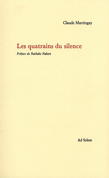 Emprunter Les quatrains du silence livre
