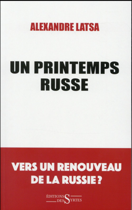 Emprunter Un printemps russe livre