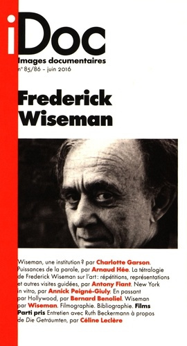 Emprunter Images documentaires N° 85/86, juin 2016 : Frederick Wiseman livre