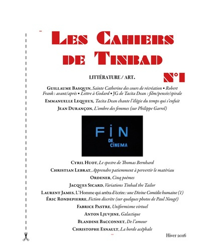 Emprunter Les Cahiers de Tinbad n°1 livre