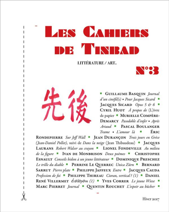 Emprunter Les Cahiers de Tinbad N° 3 livre