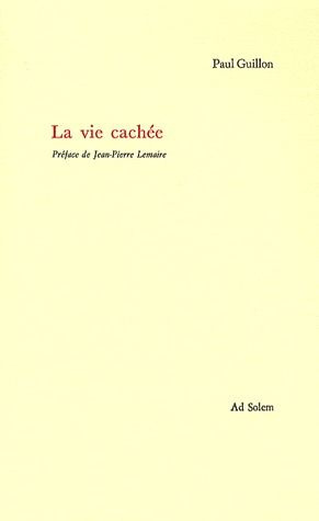 Emprunter La vie cachée livre