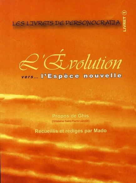 Emprunter L'Evolution vers l'espèce nouvelle livre