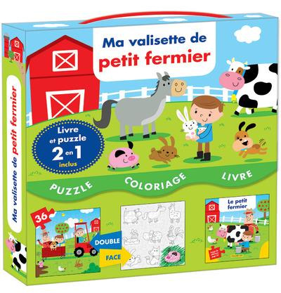 Emprunter Ma valisette de petit fermier. avec un puzzle de 36 pièces livre