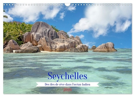 Emprunter Seychelles - Des îles de rêve dans l'océan Indien (Calendrier mural 2026 DIN A3 vertical), CALVENDO livre