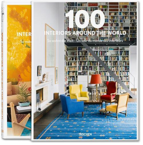 Emprunter 100 Interiors Around the World. Edition français-anglais-allemand livre