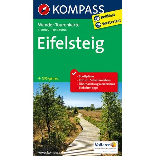 Emprunter Wanderkarte Eifelsteig livre