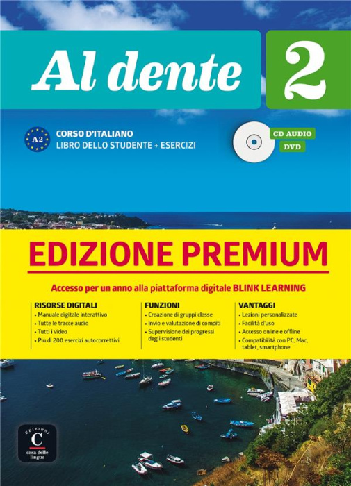 Emprunter Al dente 2. Livre de l'élève et cahier premium, avec 1 DVD 1 CD AUDIO livre