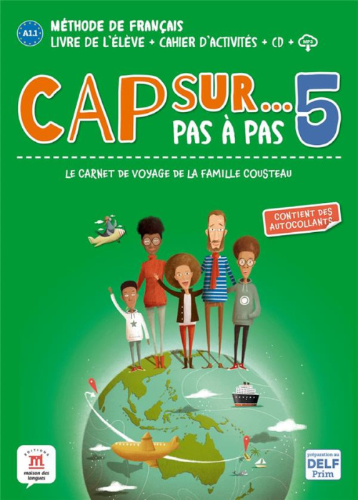Emprunter Cap sur... pas à pas 5 A2.1-A2.2. Livre de l'élève cahier d'activités, avec 1 CD audio livre