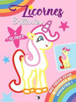 Emprunter LICORNES BRILLANTES - BLOC ROSE livre
