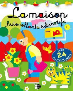 Emprunter La maison. Avec 24 autocollants livre