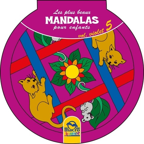 Emprunter Les plus beaux Mandalas pour les enfants. Volume 5, Violet livre