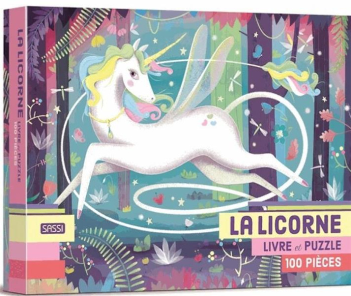 Emprunter La licorne. Livre et puzzle de 100 pièces livre