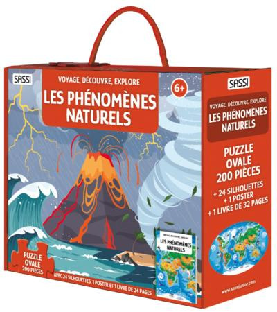 Emprunter Les phénomènes naturels. Avec 24 silhouettes, 1 poster et 1 livre de 32 pages livre