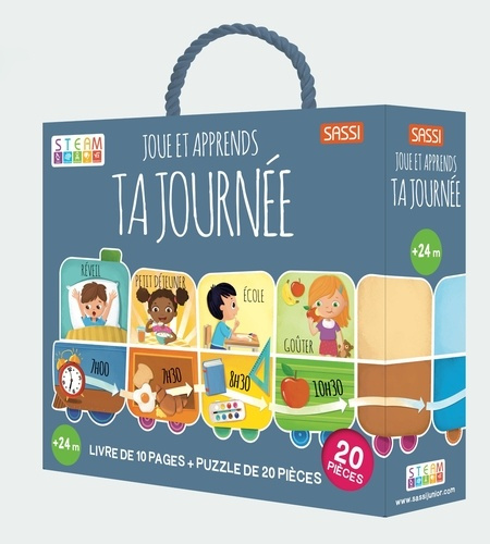 Emprunter Joue et apprends ma journée. Avec 1 livre de 10 pages et 1 puzzle de 20 pièces livre