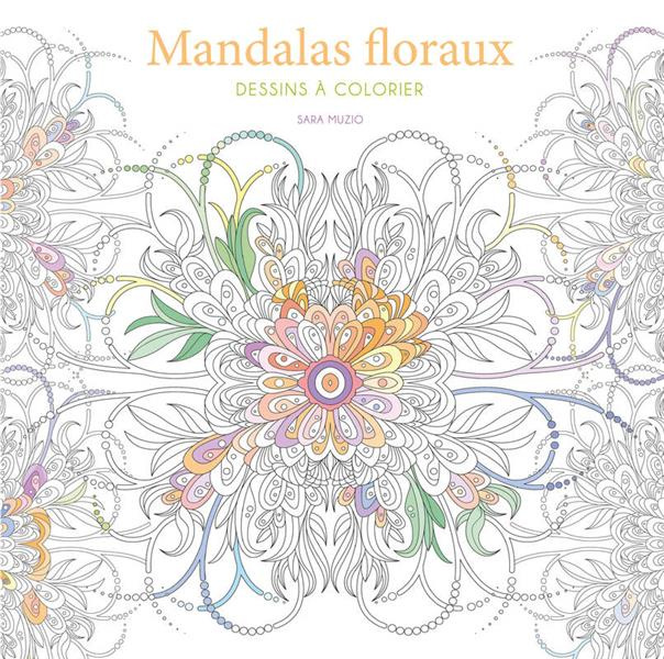 Emprunter Mandalas floreaux livre