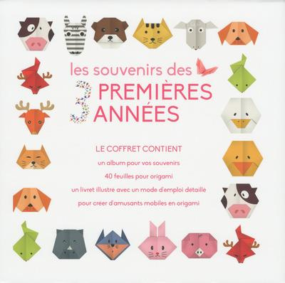 Emprunter Coffret Les souvenirs des 3 premières années. Contient : un album, 40 feuilles origami, un livret il livre