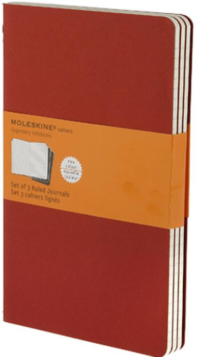 Emprunter CAHIER LIGNE GRAND FORMAT COUV. SOUPLE CARTON ROUGE SET DE 3 livre