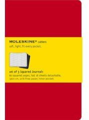 Emprunter CAHIER QUADRILLE GRAND FORMAT COUV SOUPL CART ROUGE SET DE 3 livre