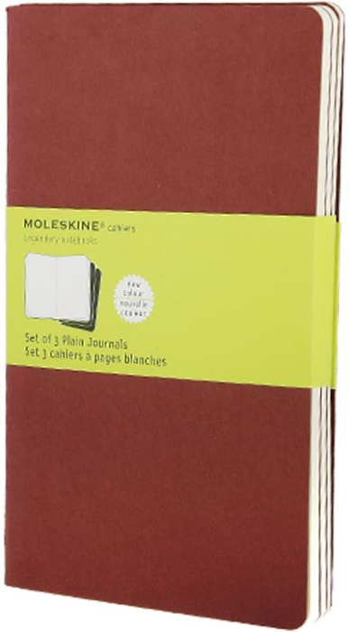 Emprunter CAHIER BLANC GRAND FORMAT COUV. SOUPLE CARTON ROUGE SET DE 3 livre