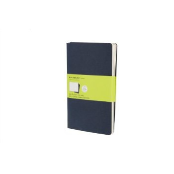 Emprunter CAHIER BLANC GRAND FORMAT SOUPLE CARTON BLEU MARINE X3 livre