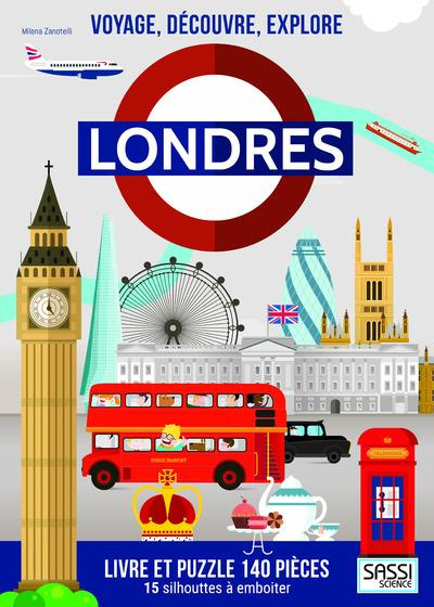 Emprunter Londres. Livre et puzzle 140 pièces 10 silhouettes à emboîter livre