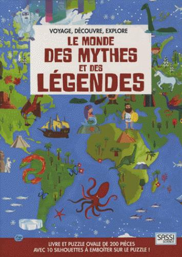 Emprunter Le monde des mythes et légendes. Avec 1 puzzle de 200 pièces et 10 silhouettes à emboîter livre