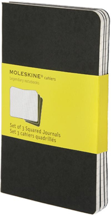 Emprunter CAHIER QUADRILLE POCHE COUV. SOUPLE CARTON NOIR SET DE 3 livre