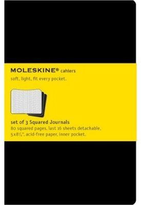 Emprunter CAHIER QUADRILLE GRAND FORMAT COUV SOUPLE CART NOIR SET DE 3 livre