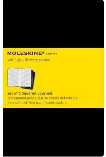 Emprunter CAHIER QUADRILLE TRES GRAN FORMA COUV SOUPL CARTON NOIR X3 livre