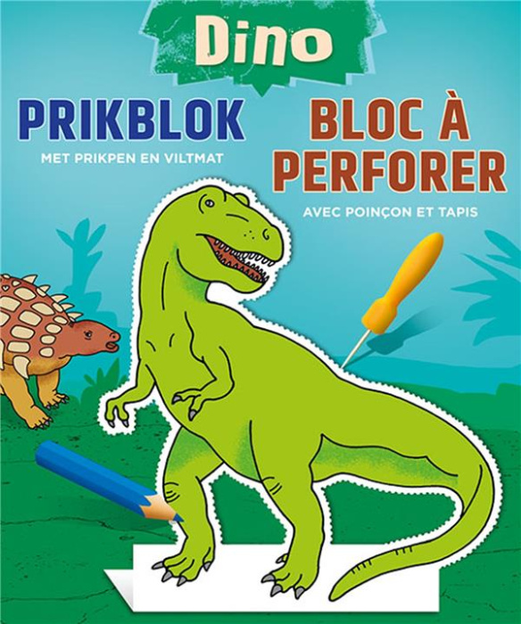 Emprunter Dino bloc à perforer livre