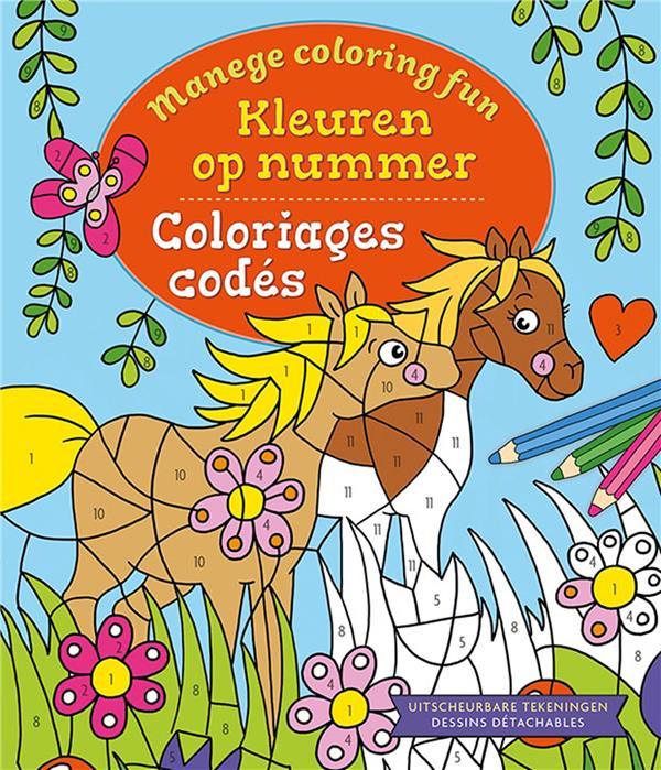 Emprunter Coloriages codés. Manege Coloring Fun livre