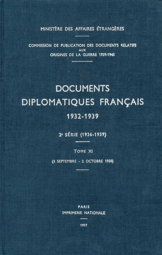 Emprunter Documents diplomatiques français. 1938 – Tome IV (3 septembre – 2 octobre) livre