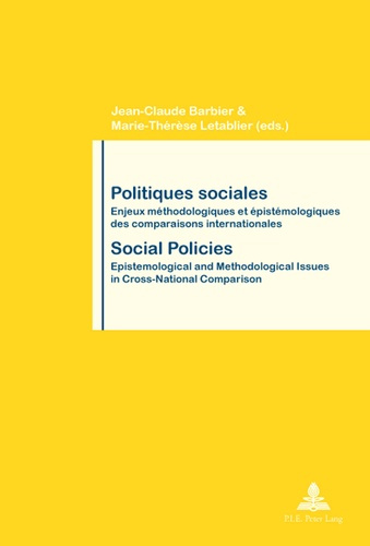 Emprunter Politiques sociales livre