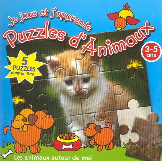 Emprunter Puzzles d'animaux. Les animaux autour de moi livre