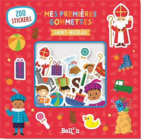 Emprunter Saint-Nicolas. Pochette à gommettes livre