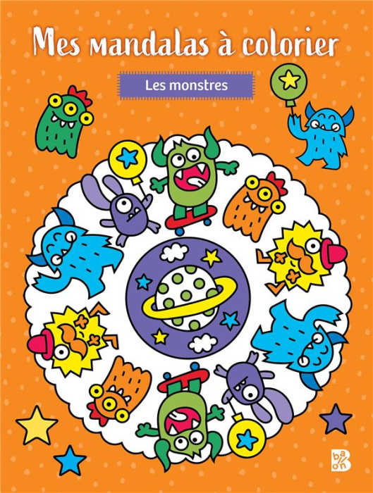 Emprunter Mes mandalas à colorier Les monstres livre