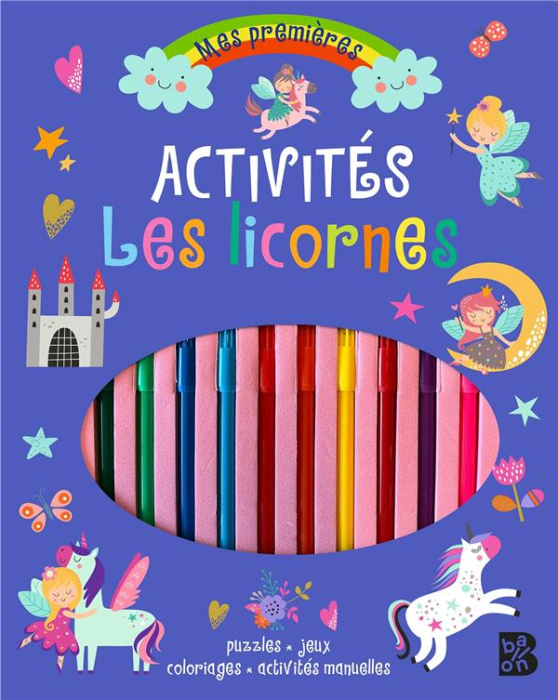 Emprunter Les licornes. Puzzles, jeux, coloriages, activités manuelles livre