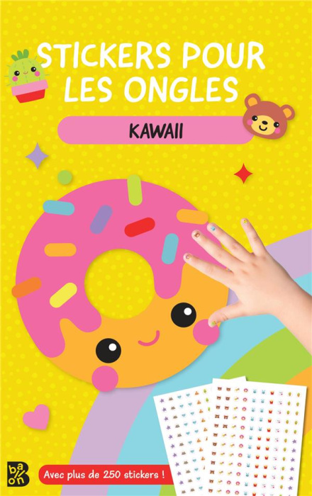 Emprunter Stickers pour les ongles Kawaii. Avec plus de 250 stickers ! livre