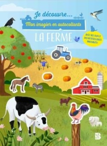 Emprunter La ferme. Mon imagier en autocollants livre