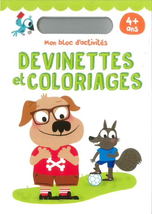 Emprunter Devinettes et coloriages. 4 ans et livre