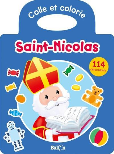 Emprunter COLLE ET COLORIE - SAINT NICOLAS livre