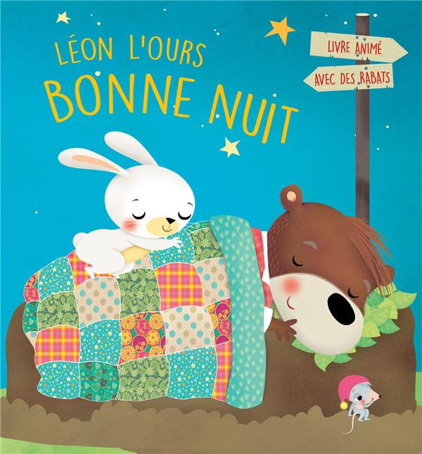 Emprunter Léon l'ours, bonne nuit. Mon premier livre animé avec des rabats livre