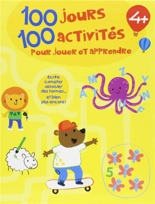 Emprunter 100 jours, 100 activités pour jouer et apprendre livre