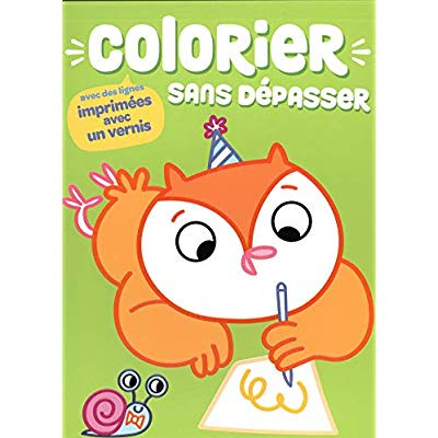 Emprunter Colorier sans dépasser Hibou livre