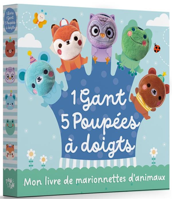 Emprunter Mon livre de marionnettes d'animaux. 1 Gant 5 Poupées à doigts livre